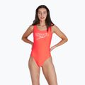 Costume intero Speedo donna Logo Deep U-Back siren red/white 5