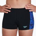 Speedo Digital Allover Panel - costume da bagno per bambini nero/marino 6