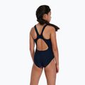Costume intero Speedo Allover Pulseback bambino true navy/siren red/lilac 8