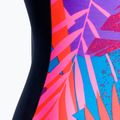 Costume intero Speedo Allover Pulseback bambino true navy/siren red/lilac 4