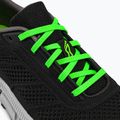 Scarpe da corsa da uomo Inov-8 Trailfly Ultra G 280 nero/grigio/verde 10