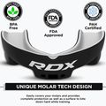 Paradenti per bambini RDX Mouth Junior black/white 3