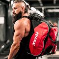 RDX Gym Kit borsa da allenamento nero/rosso 9