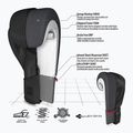 Guanti da boxe RDX T15 nero opaco 6