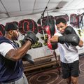 Guanti da boxe RDX T15 nero opaco 12