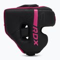 Casco da boxe RDX F6 Kara Head Guard rosa 2