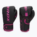 Guanti da boxe RDX F6 rosa opaco 3