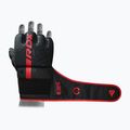 Guanti RDX Grappling F6 rosso opaco 5