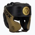 RDX L1 Mark Pro Guancia Casco da boxe allenamento Head Guard dorato