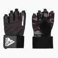 Guanti da allenamento RDX T2 Half rosa