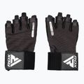 Guanti da allenamento RDX T2 Half rosa 2
