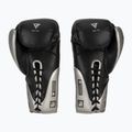Guanti da boxe RDX K1 Mark Pro Fight argento 3