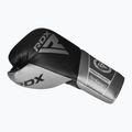 Guanti da boxe RDX K1 Mark Pro Fight argento 3