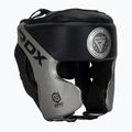 RDX L1 Mark Pro Cheek Boxing Helmet Training Head Guard argento