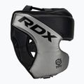 RDX L1 Mark Pro Cheek Boxing Helmet Training Head Guard argento 2