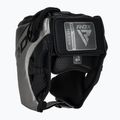 RDX L1 Mark Pro Cheek Boxing Helmet Training Head Guard argento 3