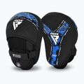 Paratine da allenamento per allenatori RDX Focus New Aur F17 black/blue