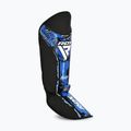 Parastinchi e protezioni per il piede RDX Instep New Aura F17 Shin black/blue 3