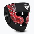 Casco da boxe RDX New Aura F17 Head black/red