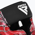 Casco da boxe RDX New Aura F17 Head black/red 5