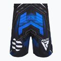 Pantaloncini da allenamento uomo RDX IMMAF Approved MMA Fight & Training blue 2