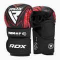 Guanti da grappling RDX IMMAF Approved Shooted Grappling red