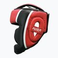 Casco da boxe RDX Head Guard Aura Plus T-17 rosso 5