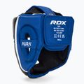 Casco da boxe RDX Head Guard Aura Plus T-17 blu 3