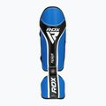 Protettori RDX Shin Instep Aura Plus T-17 blu per tibia e piede 2