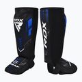 Parastinchi e protezioni del collo del piede RDX IMMAF Approved Neoprene Shin Instep blue 3
