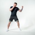 Pantaloncini da allenamento RDX T16 black/grey 10