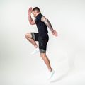 Pantaloncini da allenamento RDX T16 black/grey 11