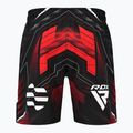 Pantaloncini da allenamento uomo RDX IMMAF Approved MMA Fight & Training red 2