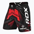 Pantaloncini da allenamento RDX IMMAF Approved MMA da uomo, nero