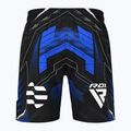 Pantaloncini da allenamento uomo RDX IMMAF Approved MMA Fight & Training blue 2