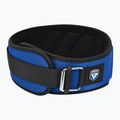 Cintura sollevamento pesi RDX Rx4 Weightlifting Belt blue 3