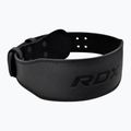 RDX Cintura per sollevamento pesi 4" in pelle nera 3