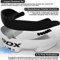 Paradenti per bambini RDX Mouth Junior white/black 2