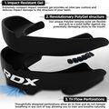 Paradenti per bambini RDX Mouth Junior black 2