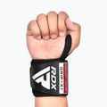 Tutore per polso RDX WR11 Gym Wrist Wrap nero/rosso 3