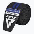 RDX KR11 Gym Knee Wrap protezioni per ginocchia nero/blu 4