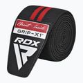 RDX KR11 Ginocchiere da palestra nero/rosso 3