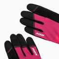 Guanti da allenamento RDX W1F Full Finger rosa 4