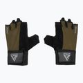 RDX W1H Guanti da allenamento per palestra verde militare 2