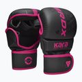 Guanti da grappling RDX F6 Shooter rosa 2