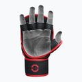 Guanti da grappling RDX F6 Shooter rosso 3