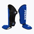 RDX T1 Shin Instep Guards blu/bianco protezioni per tibia e piede 2