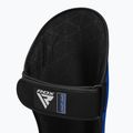 RDX T1 Shin Instep Guards blu/bianco protezioni per tibia e piede 6