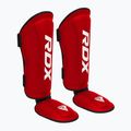 Parastinchi e protezioni per il collo del piede RDX T1 Shin Instep Molded King red/white