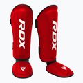 RDX T1 Shin Instep Guards protezioni per tibia e piede rosso/bianco